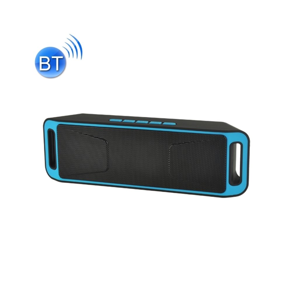 Wewoo - Enceinte Bluetooth d'intérieur bleu Haut-parleur de lecture de musique de carte multifonctionnelle, appel de Handfree de et ampère TF & U-disque ampère AUX Audio & Fonction FM - Enceintes Hifi