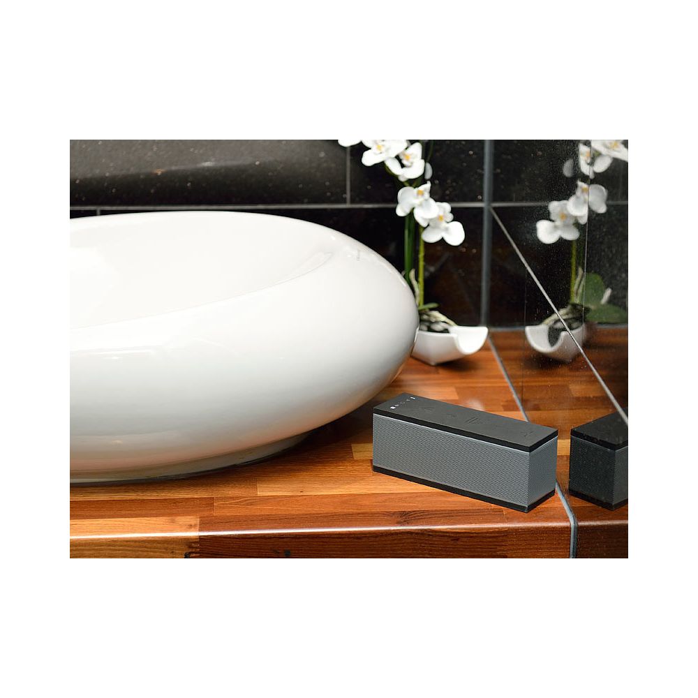 Auvisio - Haut-parleur wifi / bluetooth / Multiroom SMR-300.bt - 20 W - Enceintes Hifi