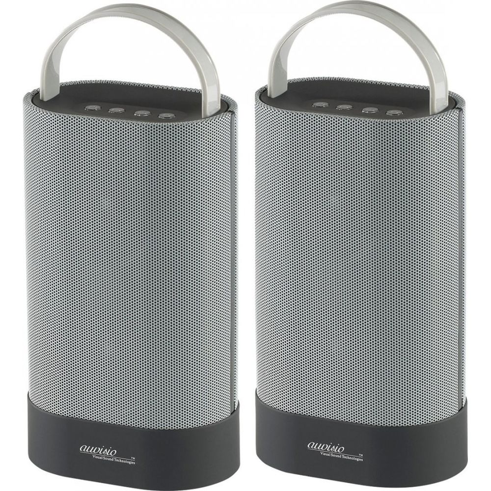 Auvisio - Duo de haut-parleurs stéréo et bluetooth ''MSS-200.btd'' - Enceinte PC
