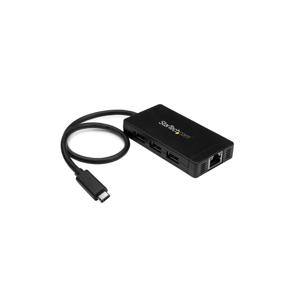 Startech - Hub USB-C à 3 ports avec Gigabit Ethernet StarTech - Hub