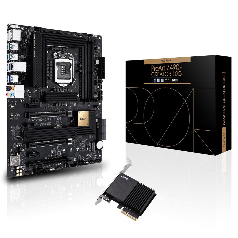 Asus - INTEL Z490 ProART Z490-CREATOR 10G - ATX - Carte mère Intel
