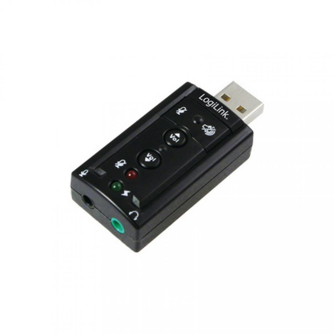 Logilink - LogiLink Adaptateur audio USB 2.0, soundeffect 7.1 () - Hub