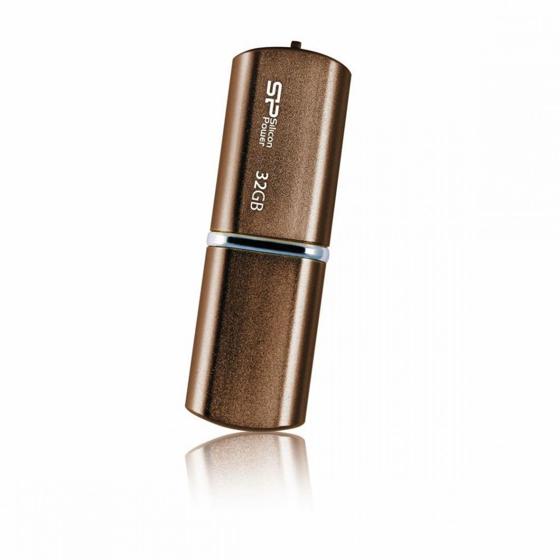 Silicon power - Luxmini 720 32 Go - Bronze Aluminium - Clés USB