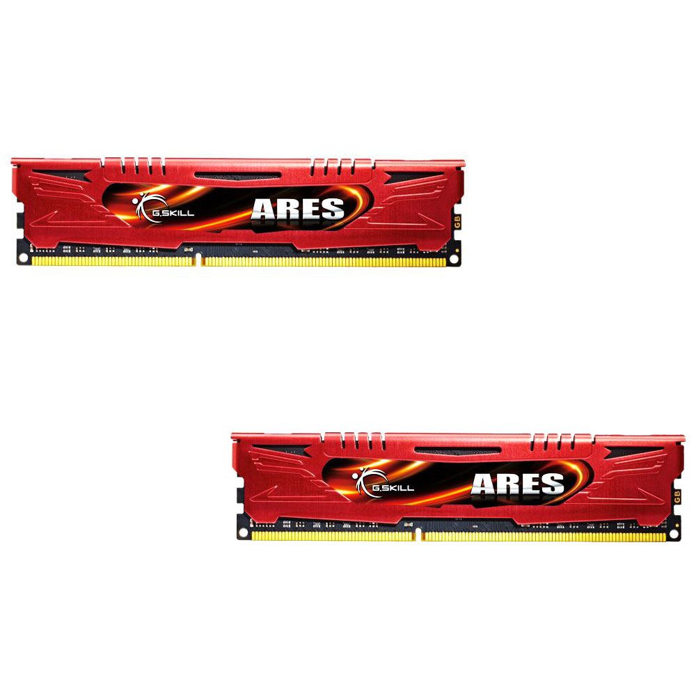 G.Skill - Ares (Low Profile) 16 Go (2 x 8 Go) - DDR3 1600 MHz - RAM PC Fixe