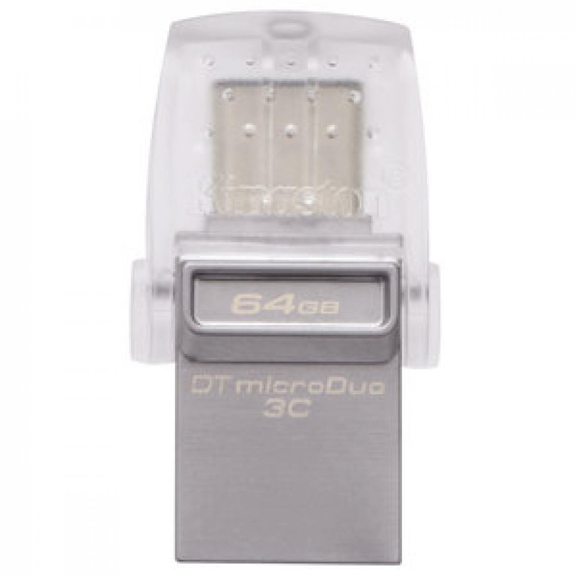 Kingston - DataTraveler microDuo 3C 128 Go - Clés USB