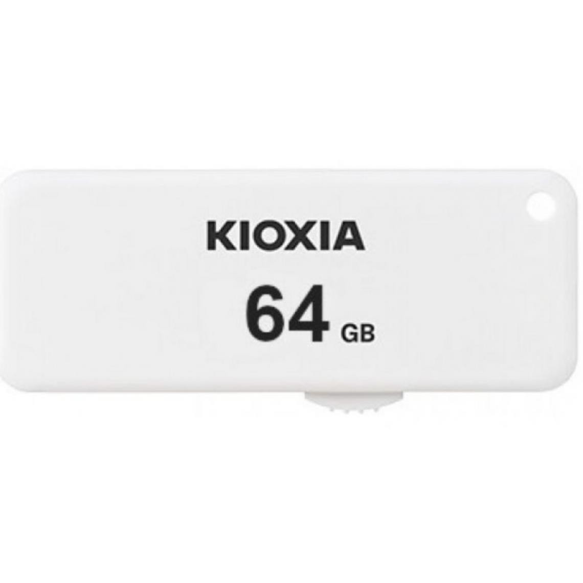 Inconnu - Kioxia TransMemory U203 lecteur USB flash 64 Go USB Type-A 2.0 Blanc - Clés USB
