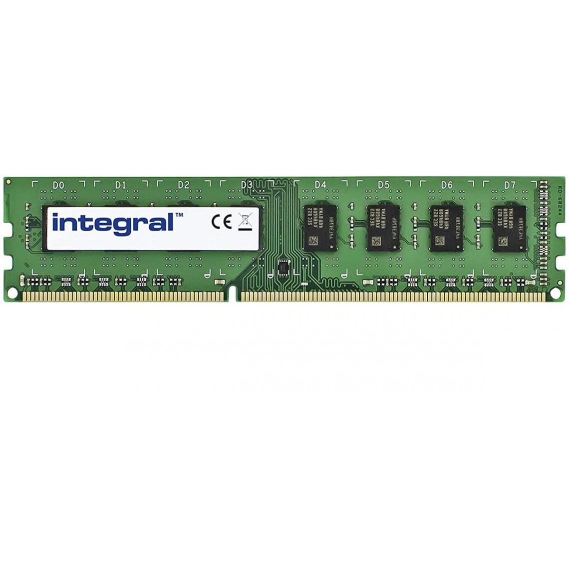 Integral - DIMM - 1x8 Go - DDR4 2666MHz CL 19 - RAM PC Fixe