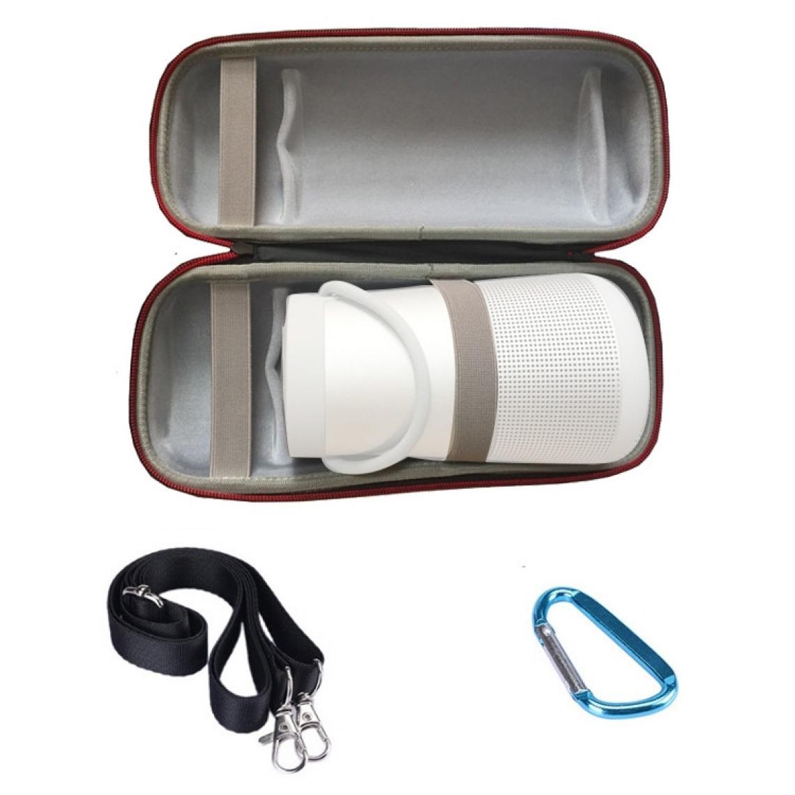 Wewoo - Haut-parleur portable Bluetooth antichoc simple épaule Sac de rangement pour boîte de protection BOSE Soundlink Revolve + Gris noir - Enceintes Hifi