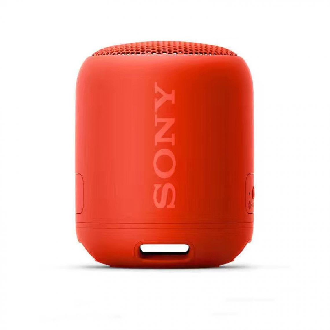 Chrono - Sony Enceinte Bluetooth® sans fil étanche compacte et portable avec EXTRA BASS(Rouge) - Enceintes Hifi