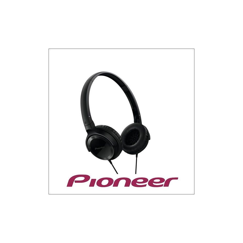 Pioneer - Pioneer Casque supra-auriculaire fermé pliable SE-MJ502 Noir - Casque