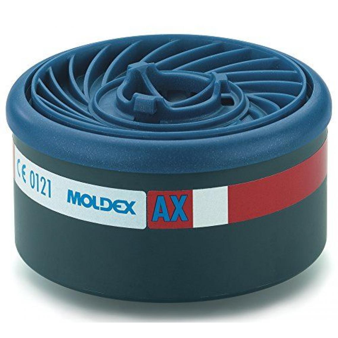 Inconnu - Set de 8 filtres à gaz EasyLock avec Indice de protection: AX Moldex 960001 - Filtre et accessoires refroidissement
