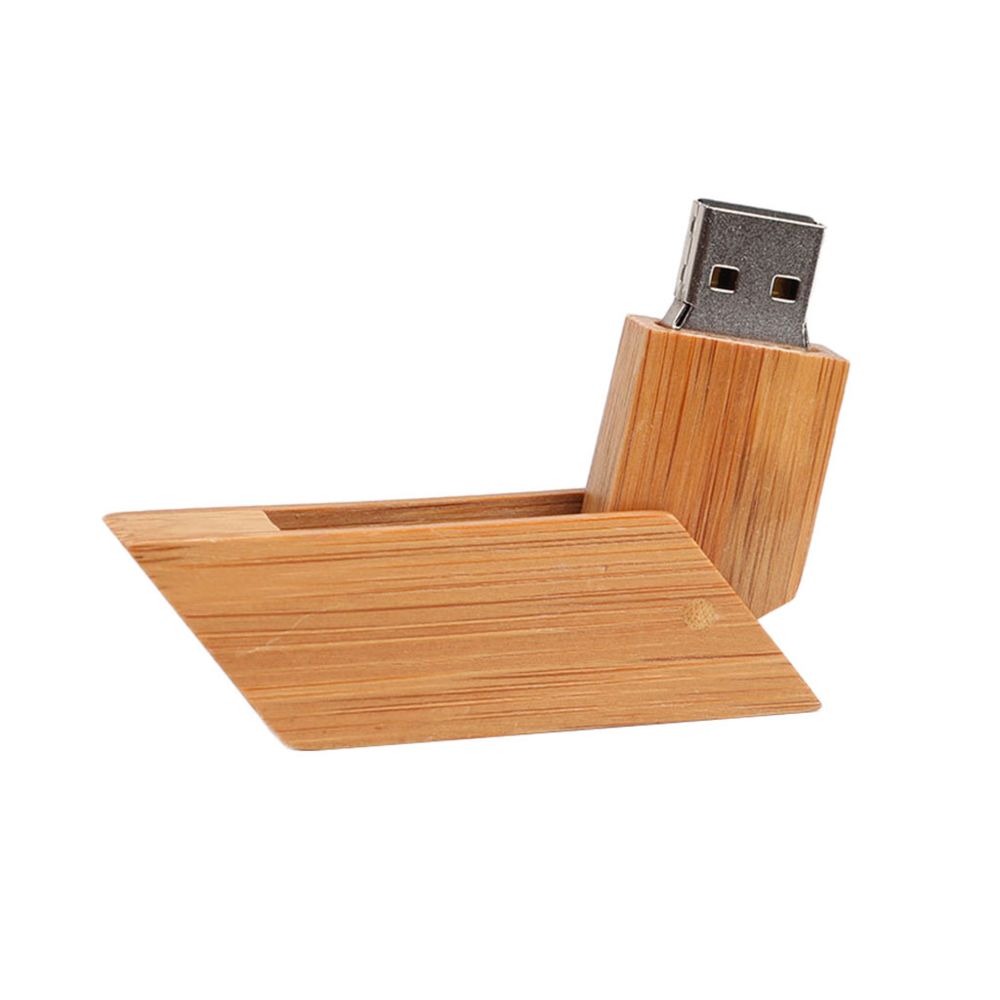marque generique - pivotant en bois usb 2.0 lecteur flash u disque mémoire clé USB stylo lecteur 256m - Clés USB