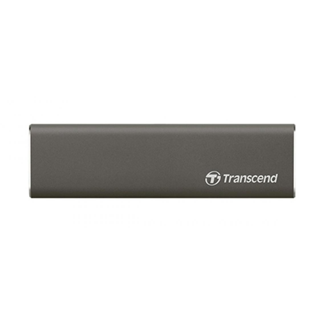 Transcend - SSD Externe - 960 Go - USB 3.1 Gen 2 - Argent - SSD Externe