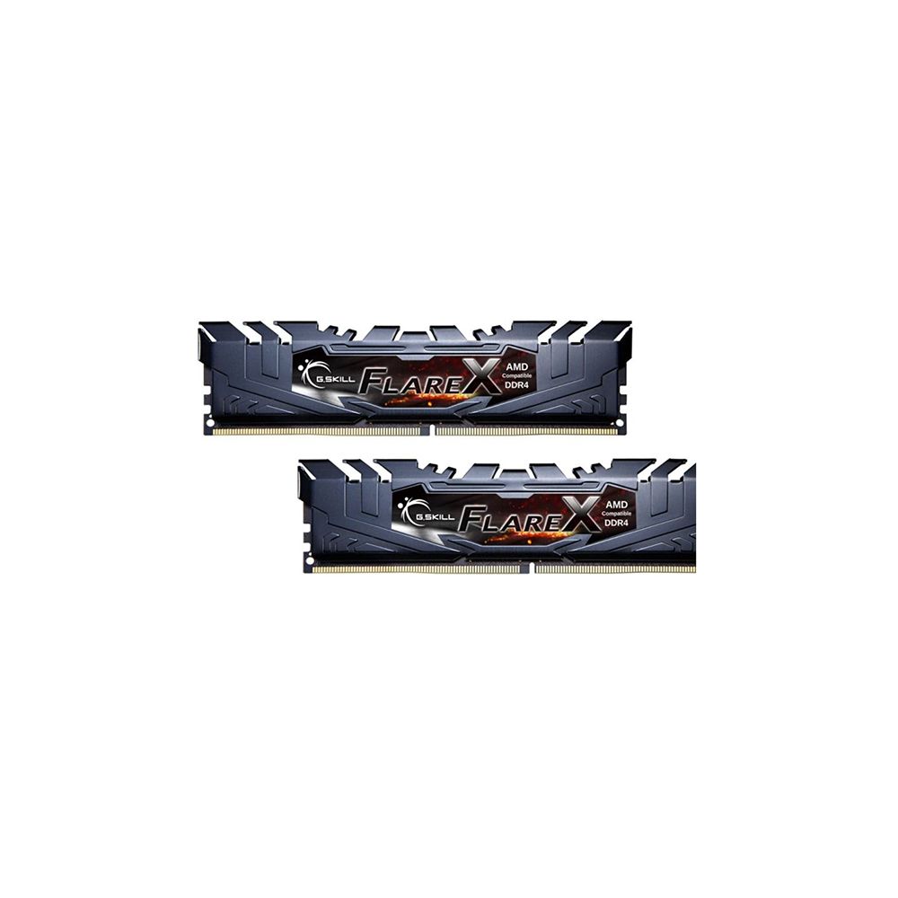 G.Skill - Flare X 2 x 8 Go DDR4 2400 Mhz PC4-19200 1.2V (pour AMD Ryzen) - RAM PC Fixe