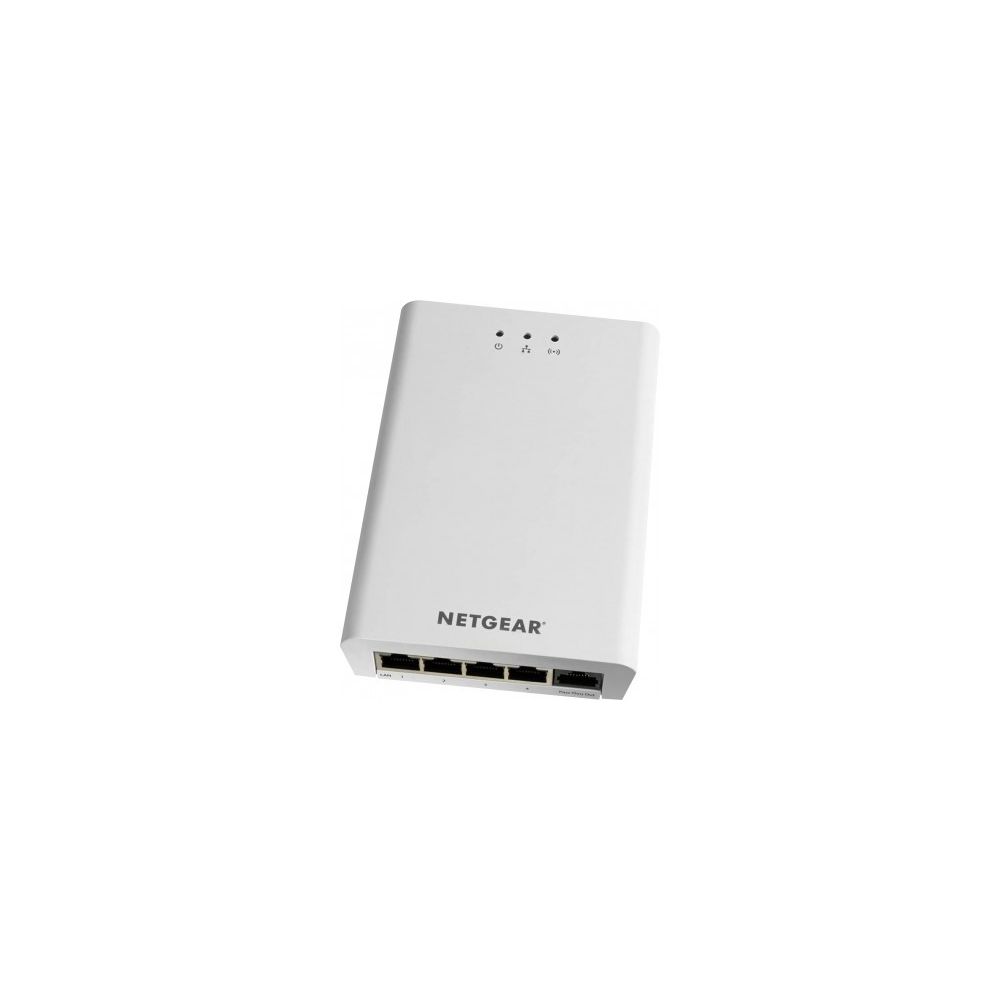 Netgear - ABI DIFFUSION Netgear WN370 point d accès WiFi PoE mural N300 + 4p 10/100 - Modem / Routeur / Points d'accès