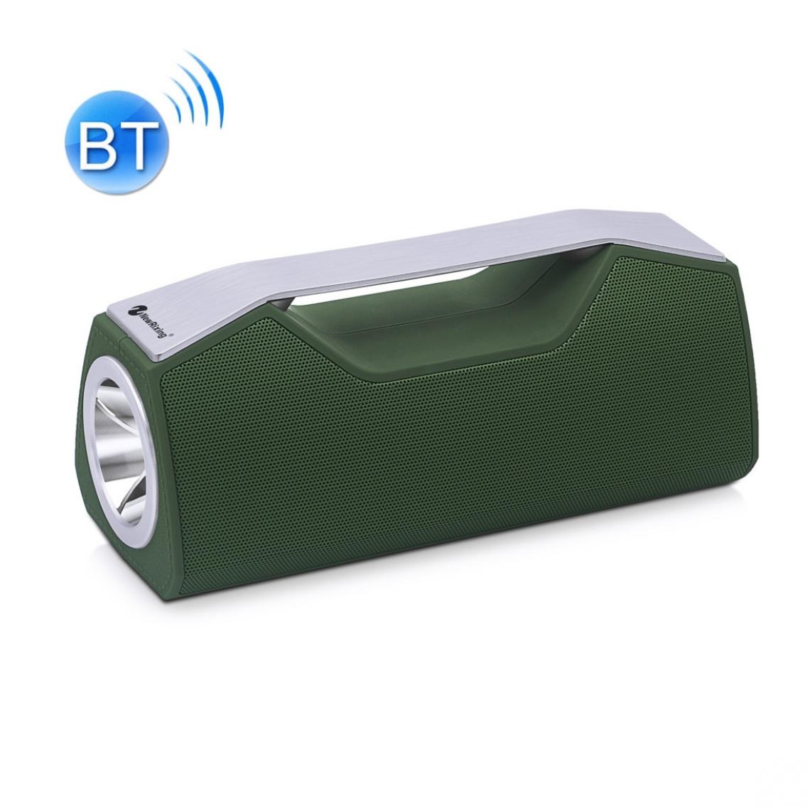 Wewoo - Enceinte Bluetooth NR-2028 Éclairage portatif Haut-parleur stéréo sans fil Prise en charge de la fonction TWS Vert - Enceintes Hifi