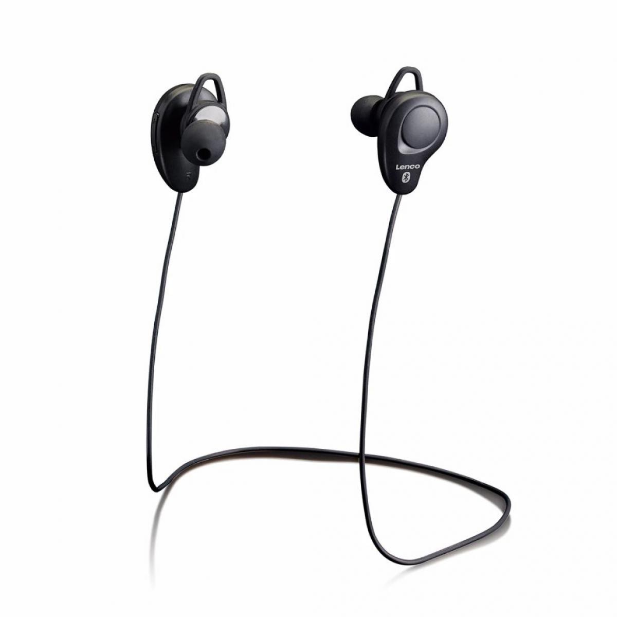 Lenco - Lenco Écouteurs Bluetooth EPB-015 Noir - Ecouteurs intra-auriculaires