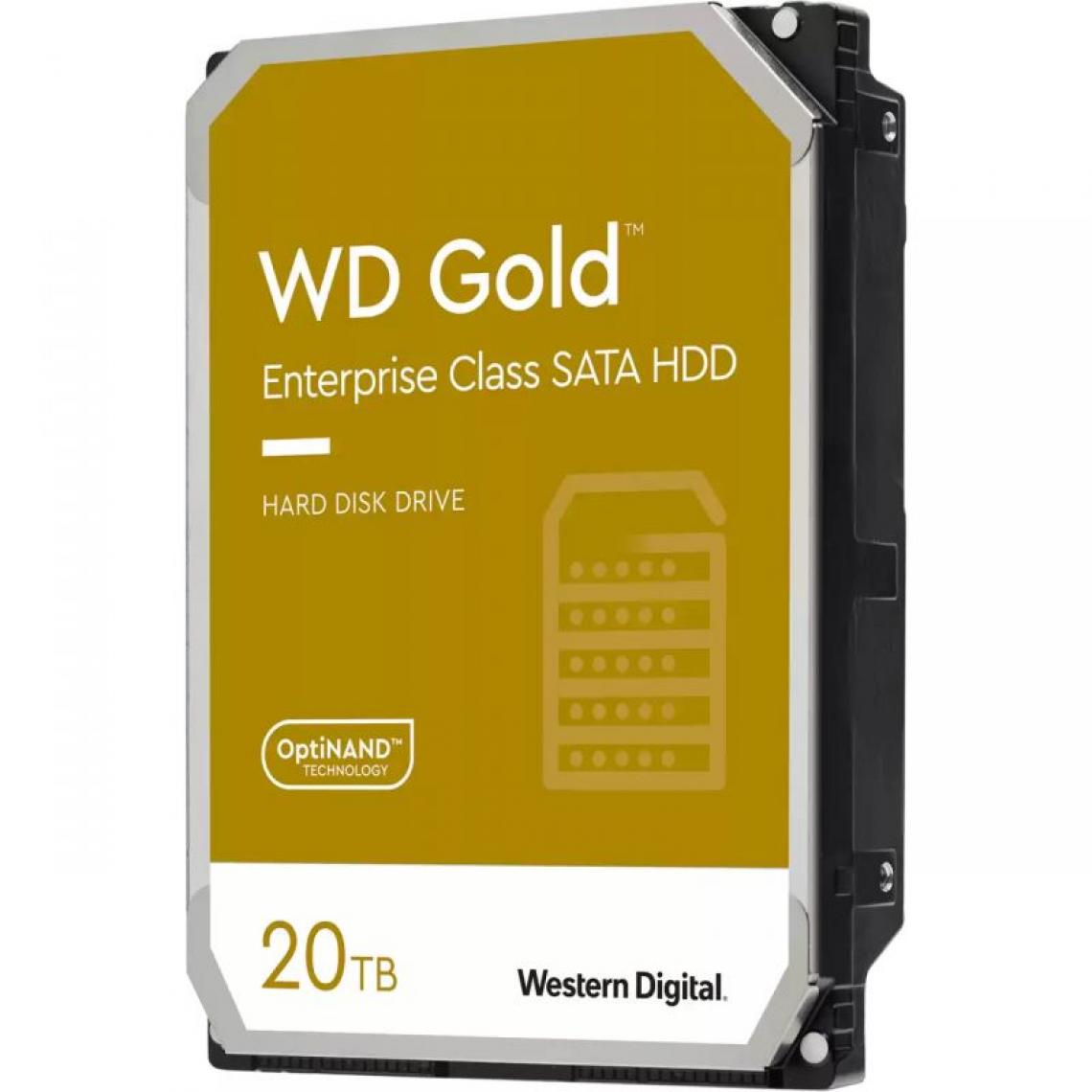Inconnu - Western Digital Gold 3.5`` 20000 Go Série ATA III - Disque Dur interne