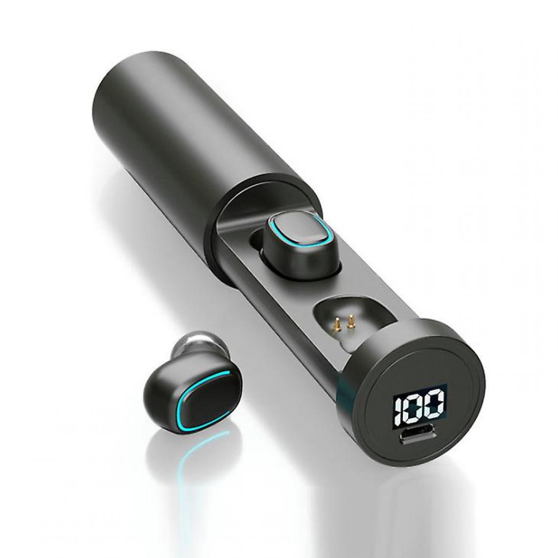 Universal - Écouteur sans fil Bluetooth B9 5.0 (noir) - Micro-Casque
