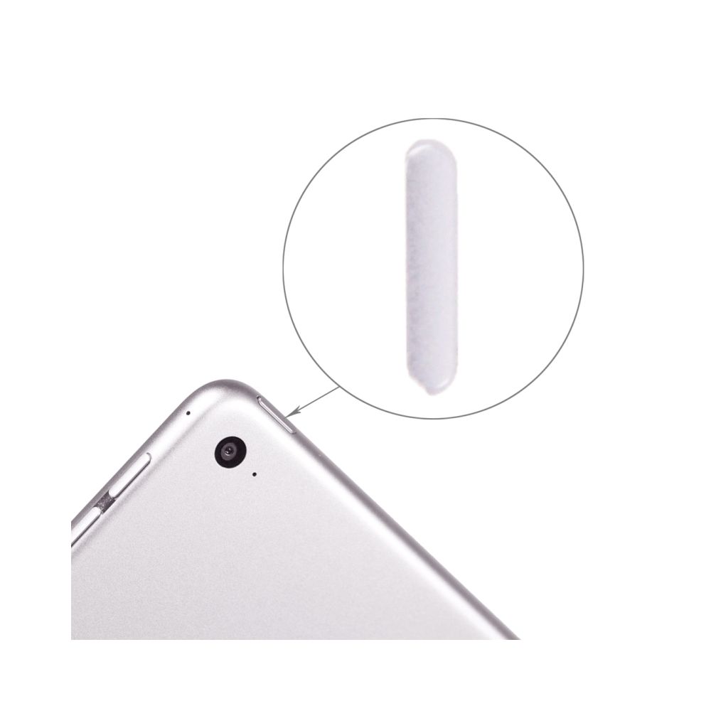 Wewoo - Argent pour iPad mini 4 Bouton d'alimentation pièce détachée - Accessoires et Pièces Détachées
