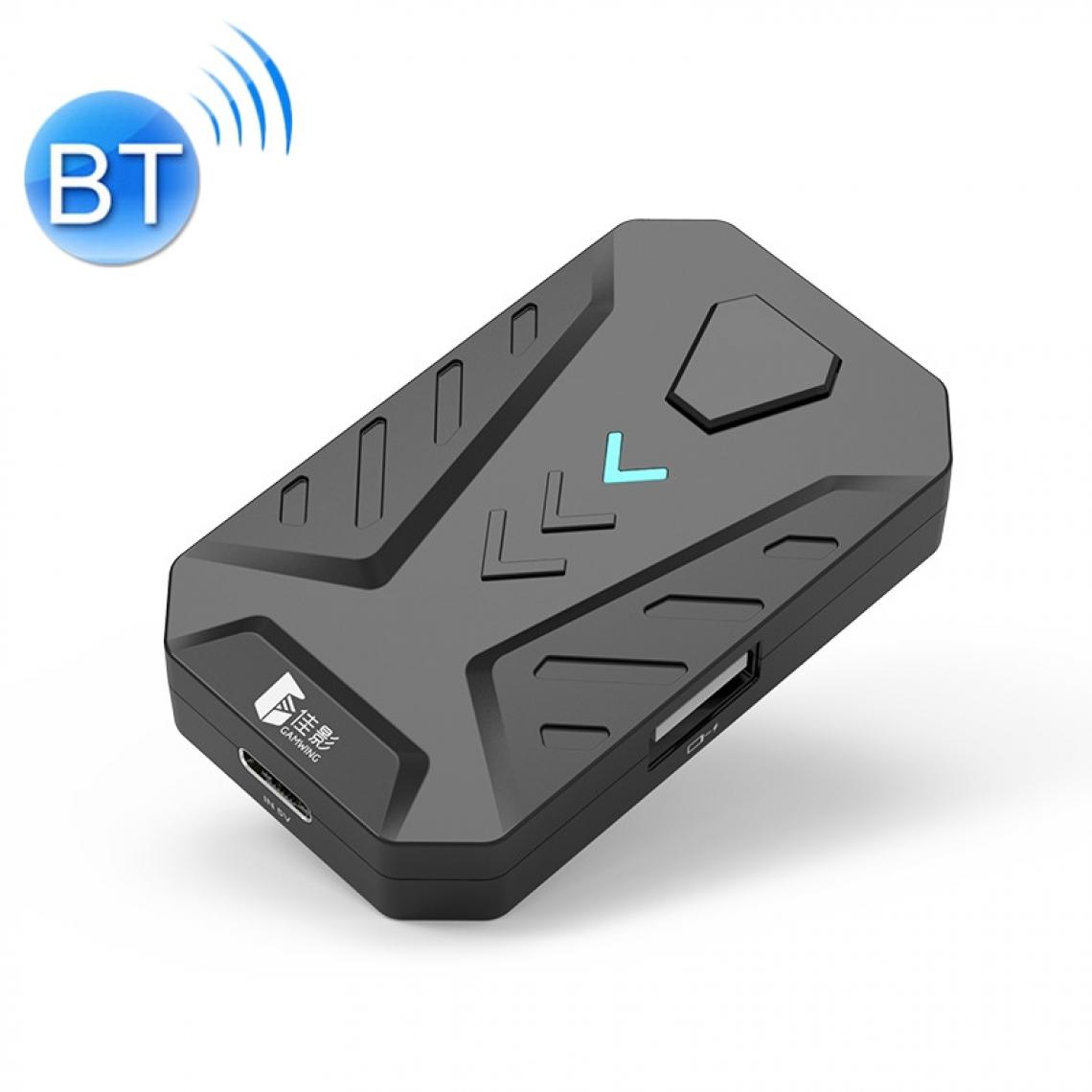Wewoo - GAMWING MIX Portable Bluetooth 4.0 Clavier Souris Convertisseur Manger du Jeu de Poulet Outil Auxiliaire Noir - Joystick