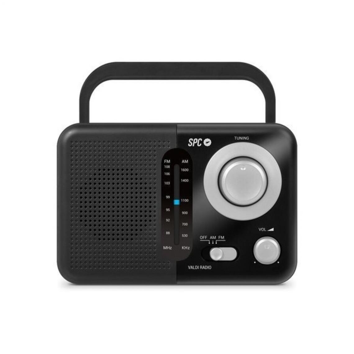 Spc - Radio AM/FM SPC 4590N 0,8 W Noir - Radio