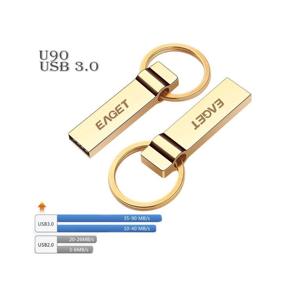 marque generique - 32GO USB 3.0 Clé USB Clef Mémoire Flash Data Stockage EAGET U90 - Clés USB