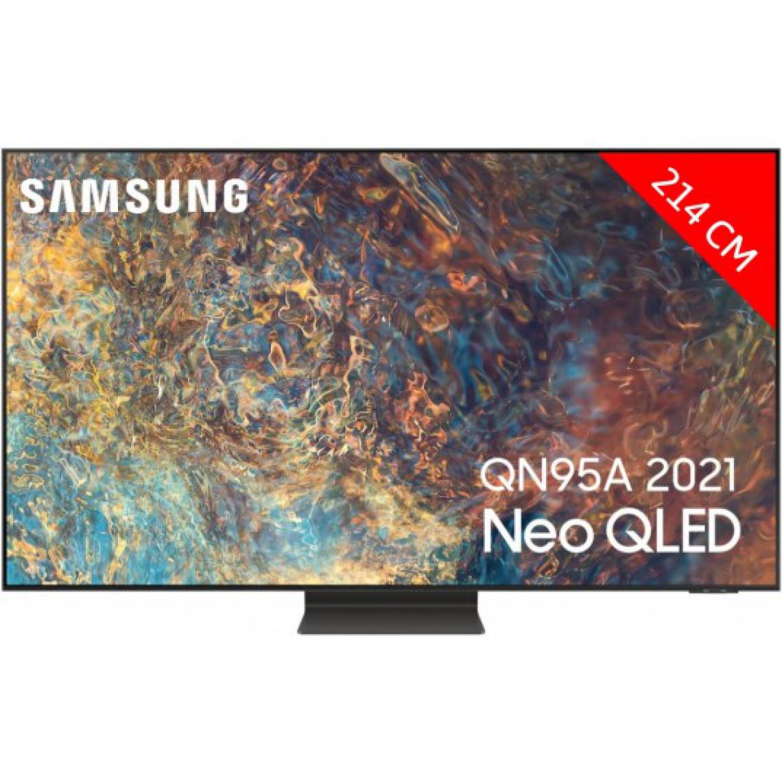 Samsung - TV Neo QLED 4K 214 cm QE85QN95AATXXC - TV 66'' et plus