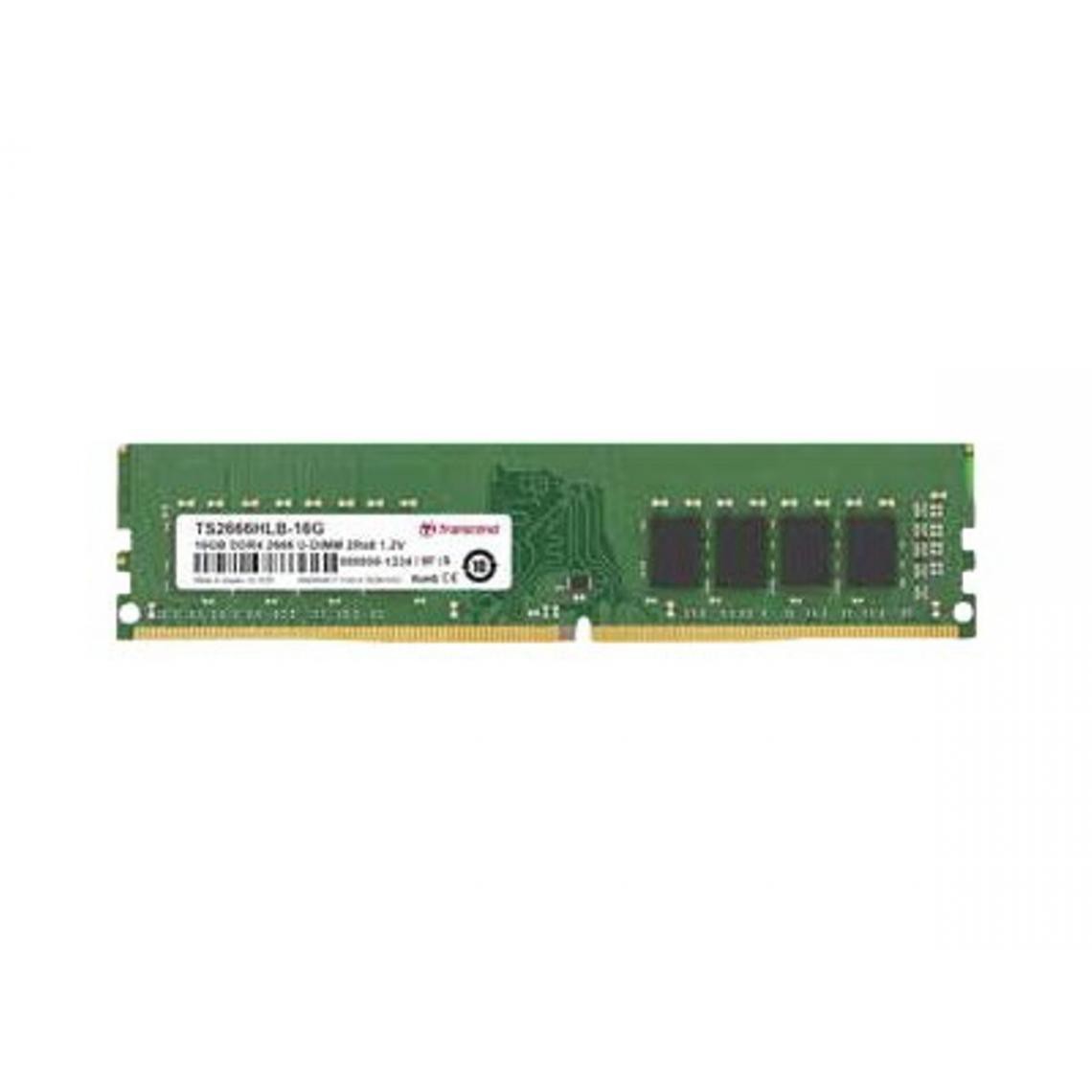 Transcend - JetRAM - 8 Go - DDR4 - DIMM 288 broches - 3200 MHz - RAM PC Fixe
