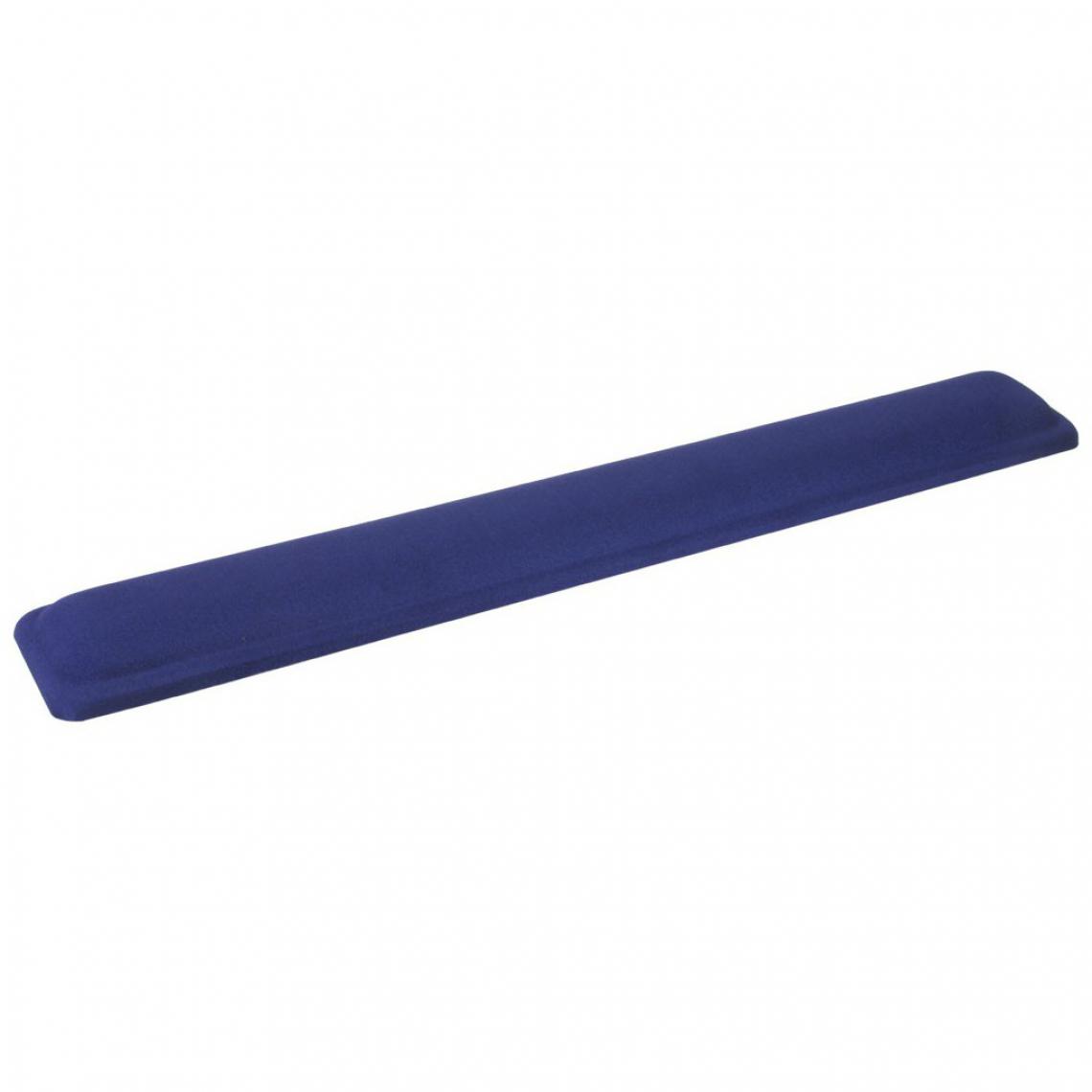Inline - Clavier InLine® avec repose-poignet en gel 464x60x23mm bleu - Tapis de souris
