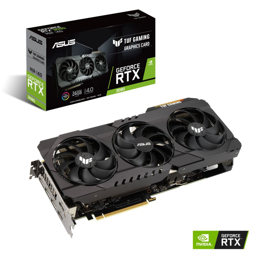 Asus - GeForce RTX 3090 - TUF GAMING Triple Fan - 24 Go - Carte Graphique NVIDIA