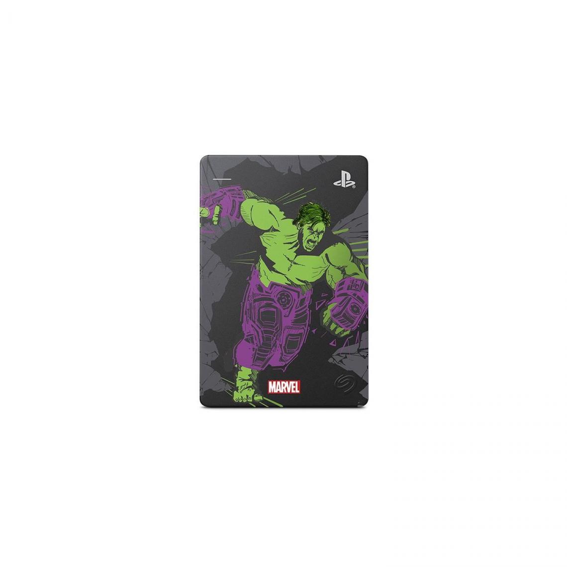 Seagate - SEAGATE - Disque Dur Externe Gaming PS4 - Marvel Avengers Hulk - 2To - USB 3.0 (STGD2000204) - Disque Dur interne