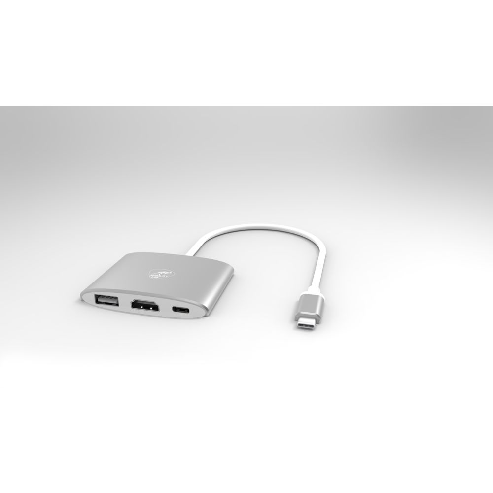 Ml - Adaptateur USB-C vers HDMI - MAC8010 - Blanc - Hub