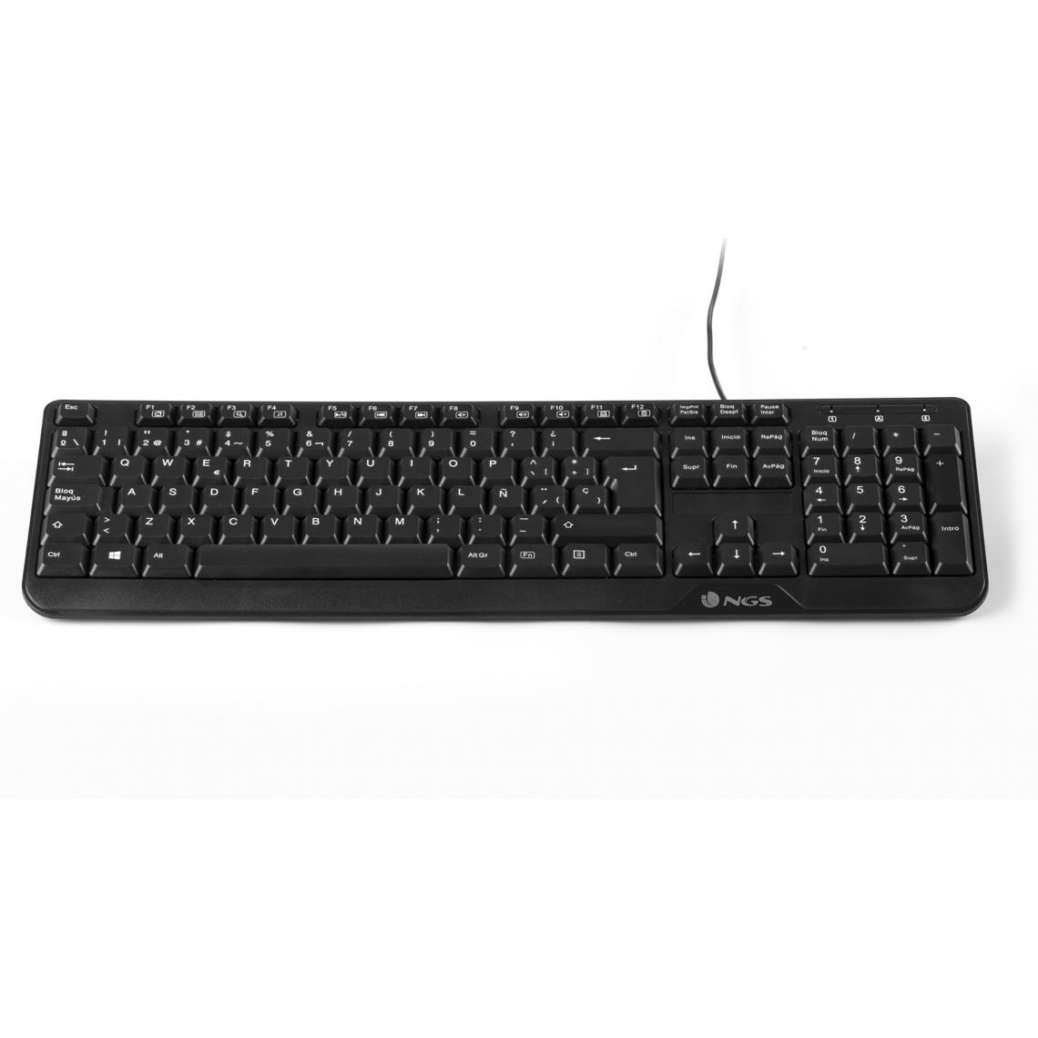 Ngs - Clavier filaire Funky V3 (Noir) - Clavier