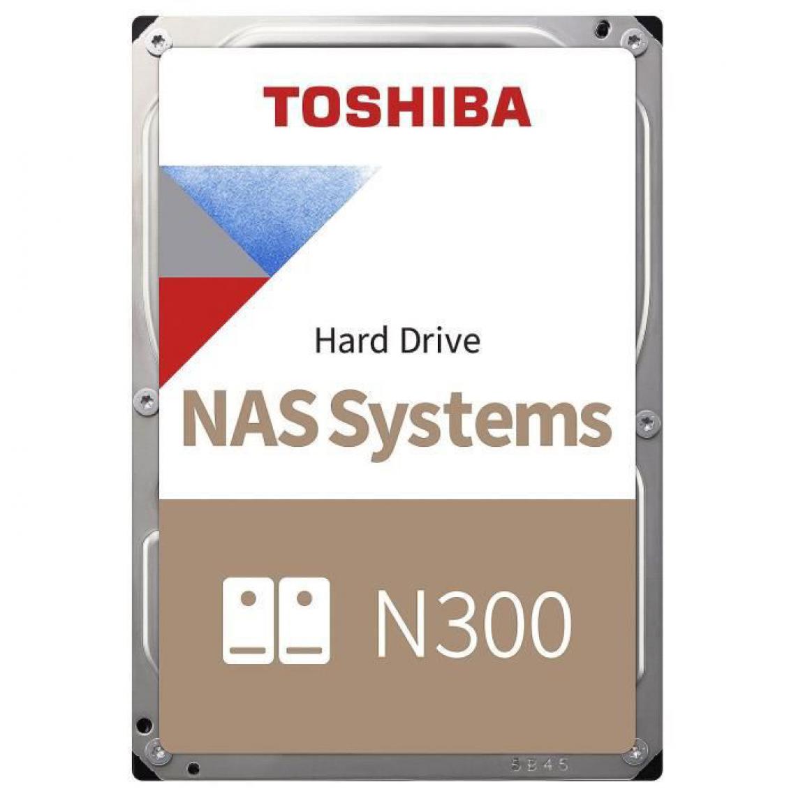 Toshiba - Disque Dur Interne - TOSHIBA - NAS N300 - 4To - 7200 tr/min - 3,5 (HDWG440EZSTA) - Disque Dur interne