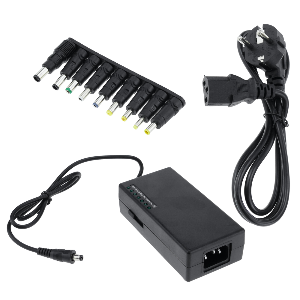 Bematik - Chargeur et alimentation Adaptateur universel pour ordinateur portable 12-24 VDC 96W 5A - Accessoires alimentation