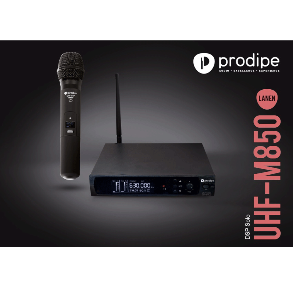 Prodipe - PRODIPE UHF M850 DSP SOLO - Simple micro main uhf Chant - Micros chant