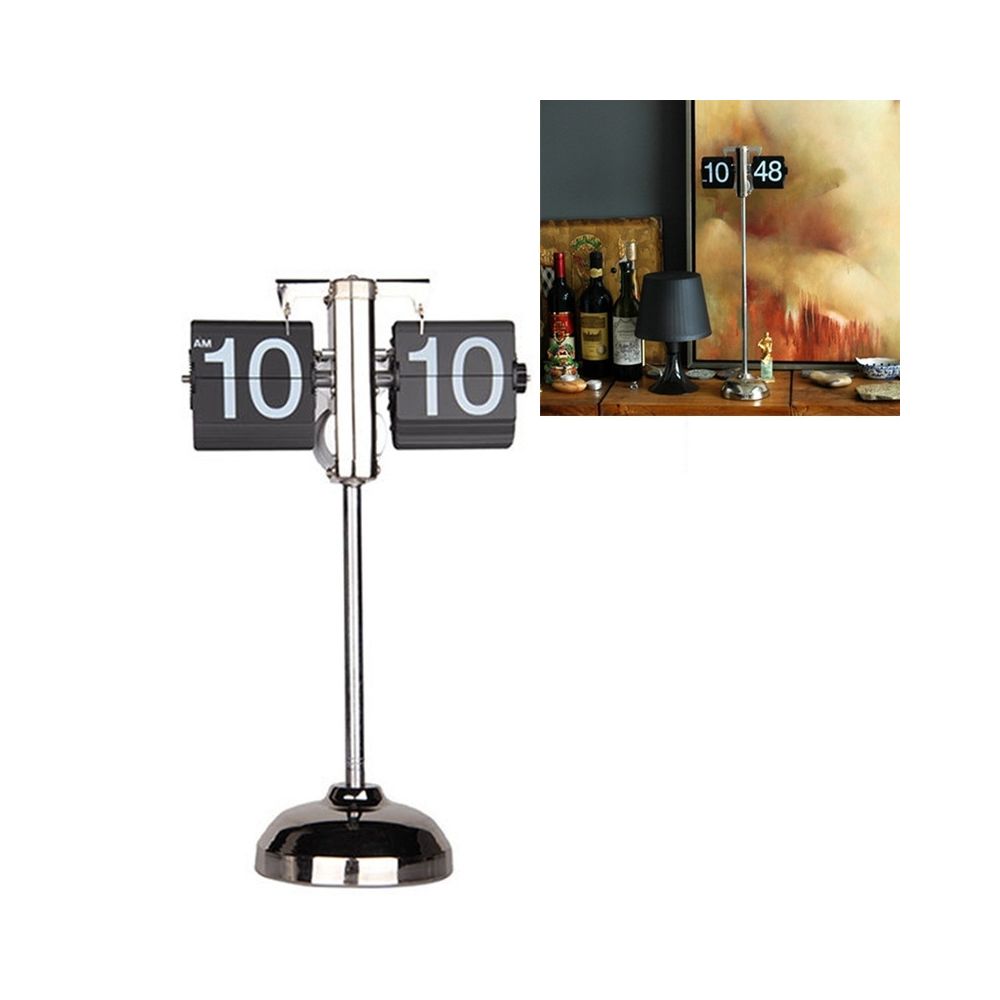 Wewoo - Réveil digital Horloge de balance escamotable de chariot à bascule de chambre à coucher - Radio