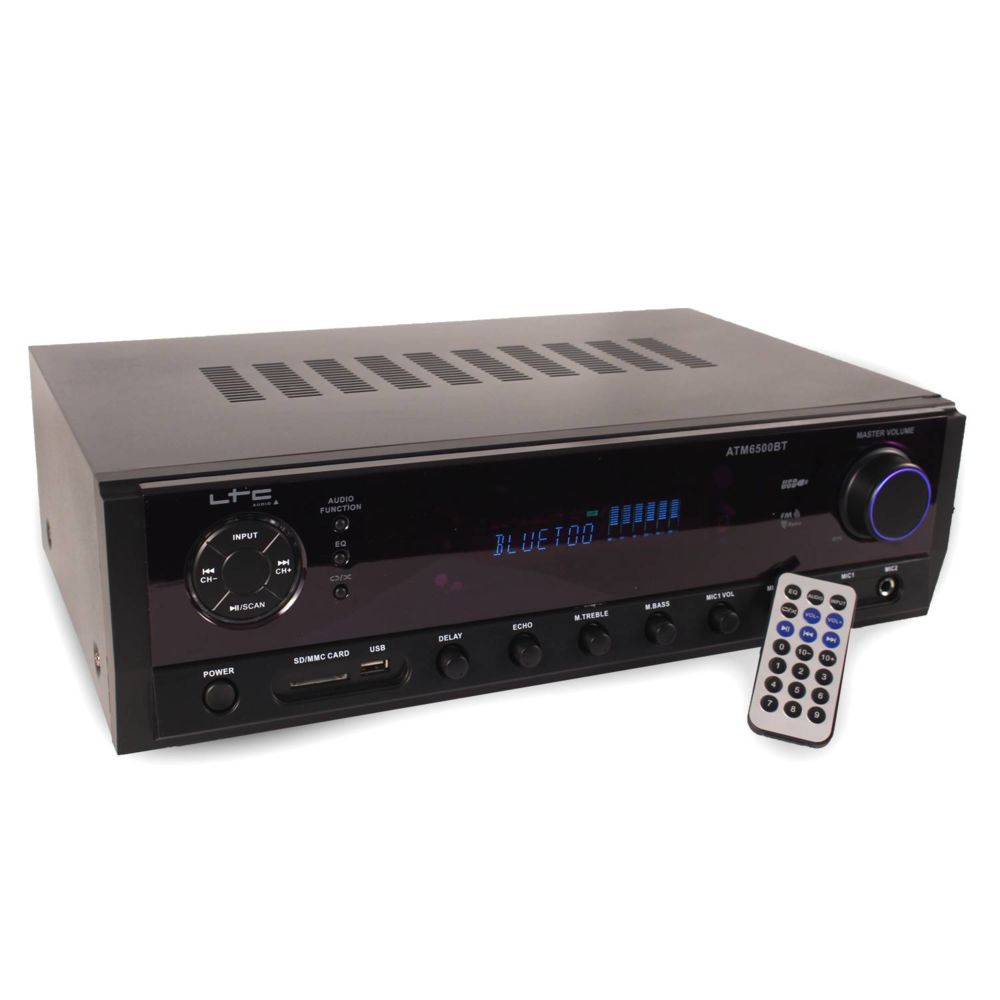 Ltc Audio - AMPLI HIFI STEREO KARAOKE 2x50W + 3x20W - Ampli
