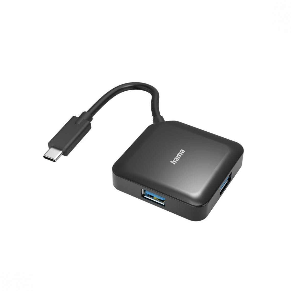 Hama - Hub USB-C, 4 ports, USB 3.2 Gen1, 5 Gbit/s - Hub