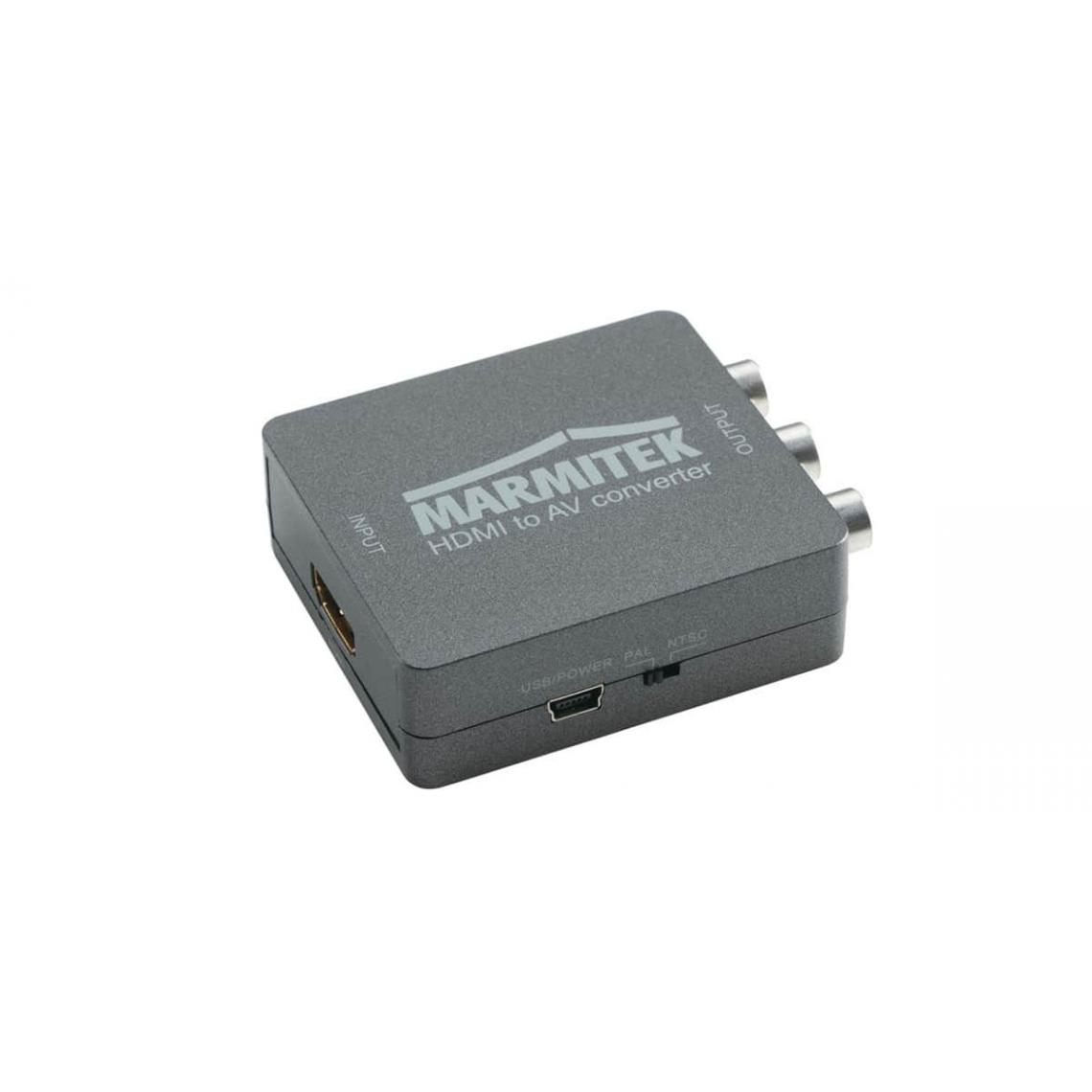 Marmitek - Convertisseur HDMI vers Composite Marmitek Connect HA13 - Passerelle Multimédia