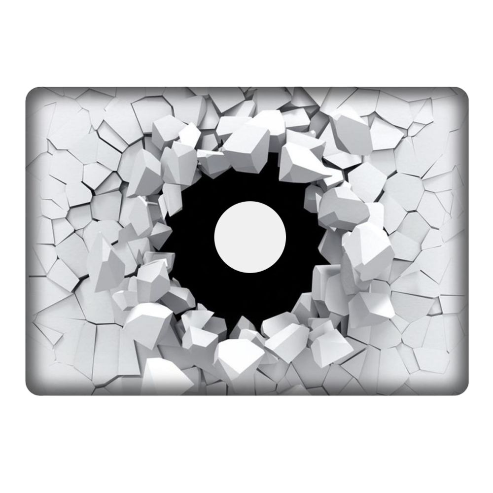 marque generique - peau d'autocollant de portable autocollant art decal protector pour nouveau macbook pro 13.3 5 - Pack Clavier Souris