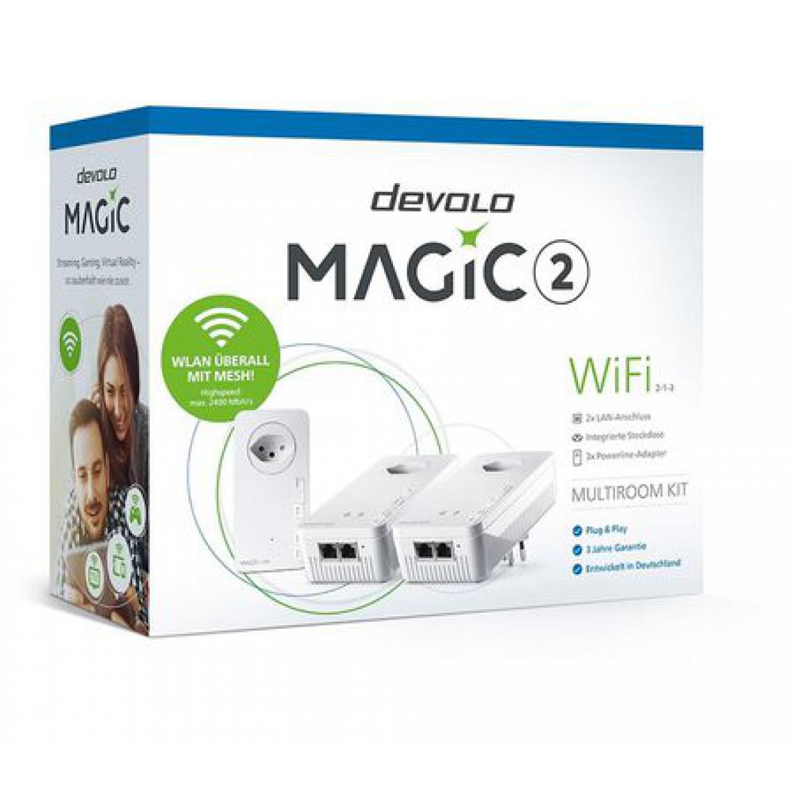 Devolo - DEVOLO Magic 1 LAN Extension - 1200 Mbit/s - CPL Courant Porteur en Ligne