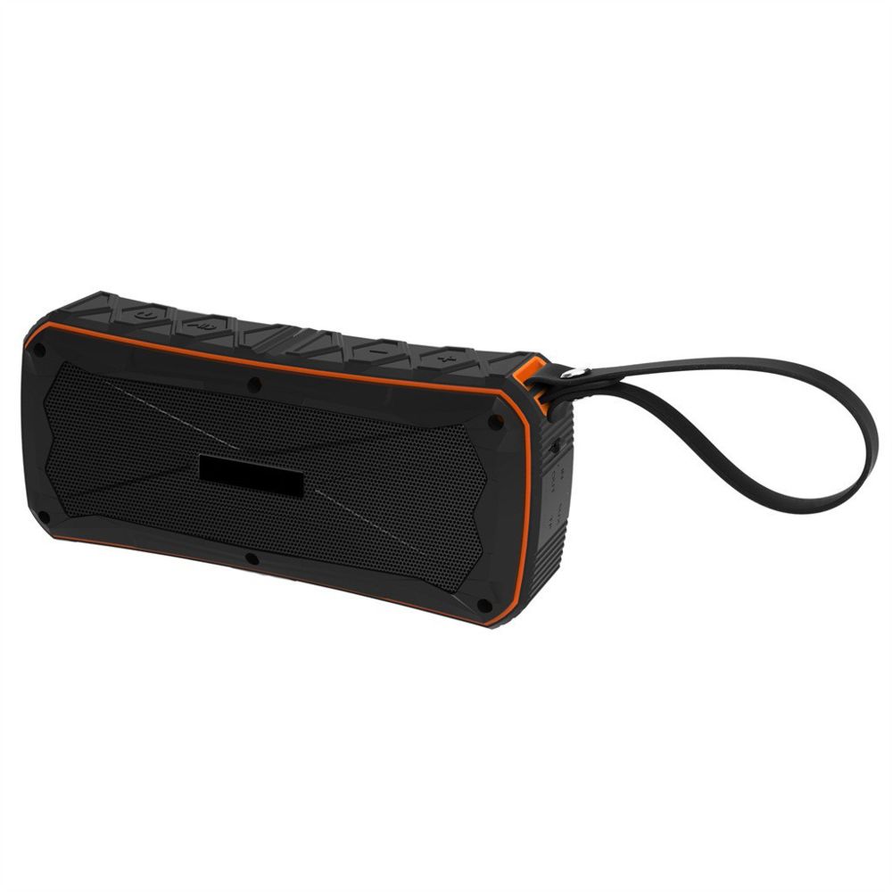 Generic - Portable Stereo TF Bluetooth sans fil Carte FM Haut-parleur étanche pour SmartphoneOrange - Enceinte PC
