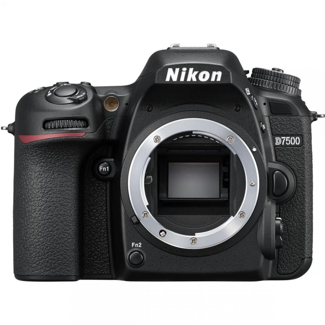 Nikon - Appareil photo Reflex D7500 + Sac à dos Premium - Appareil compact
