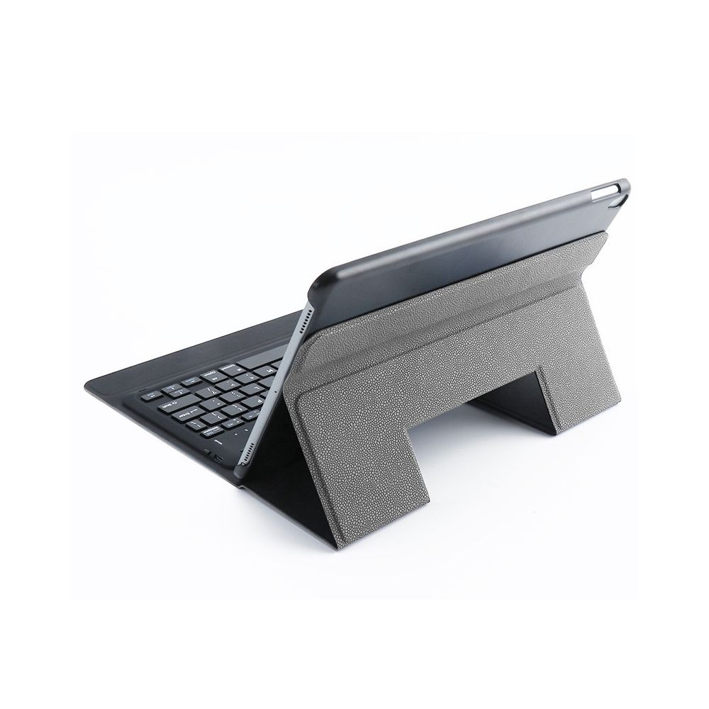 Wewoo - K01 Etui clavier ultra-mince Bluetooth pour iPad Pro11 pouces 2018avec fonction support Gris - Clavier