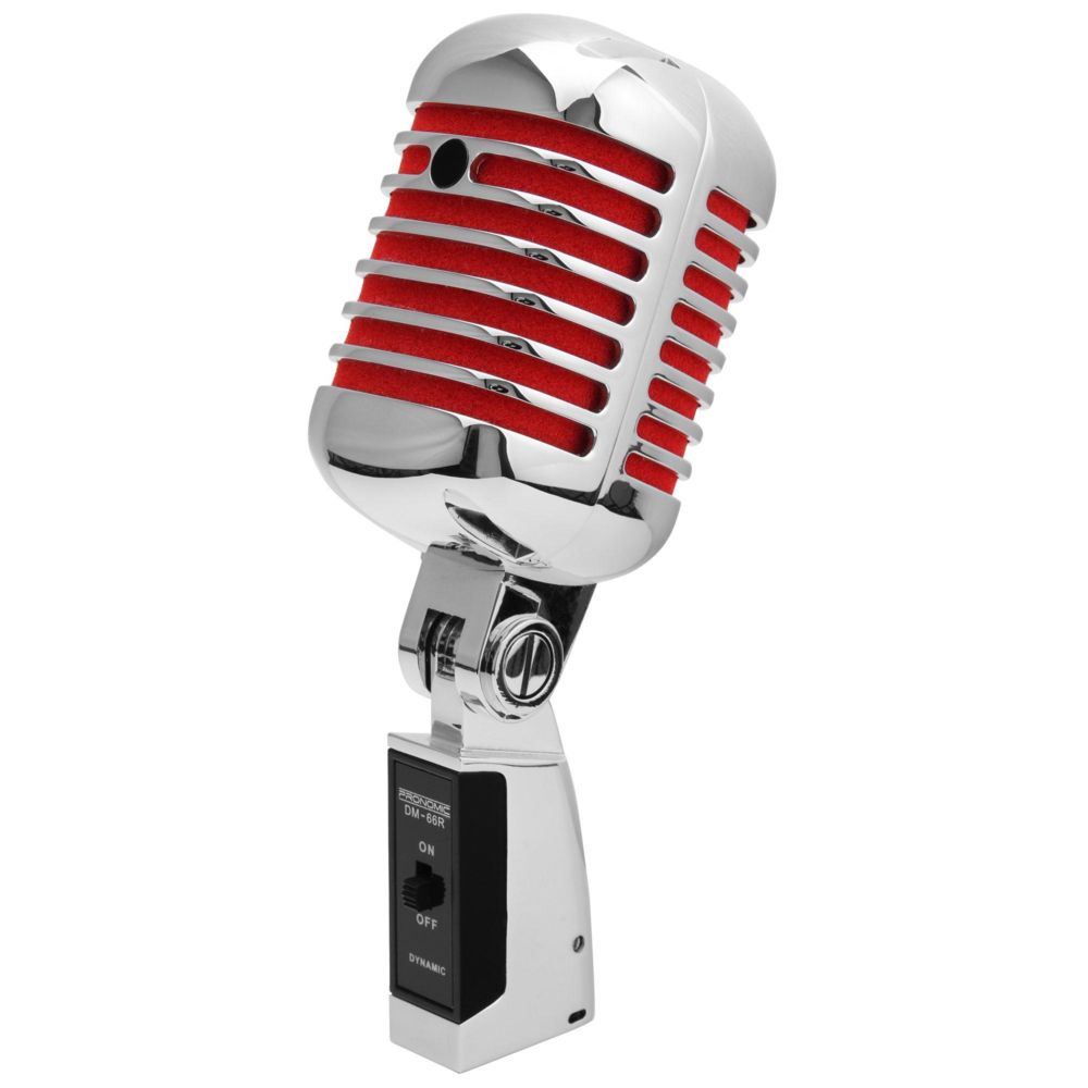 Pronomic - Pronomic DM-66S Elvis microphone dynamique rouge - Micros chant