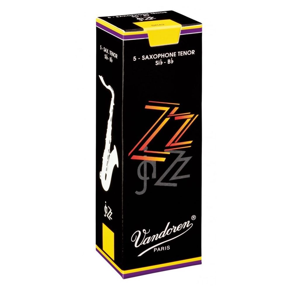 Vandoren - Boîte de 5 anches saxophone tenor ZZ Force 3.5 - Vandoren SR4235 - Accessoires instruments à vent