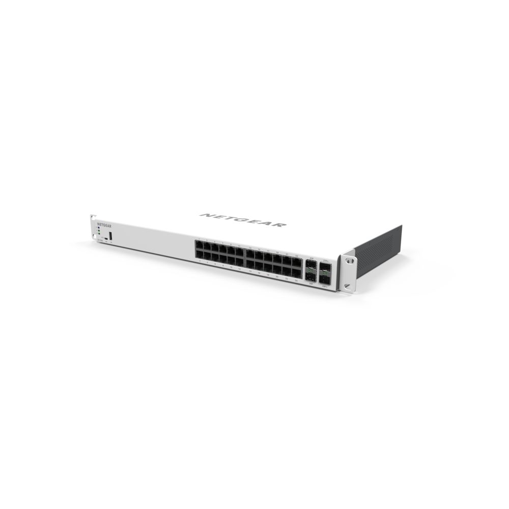 Netgear - Netgear GC728X Géré L2/L3/L4 Gigabit Ethernet (10/100/1000) Blanc 1U - Switch