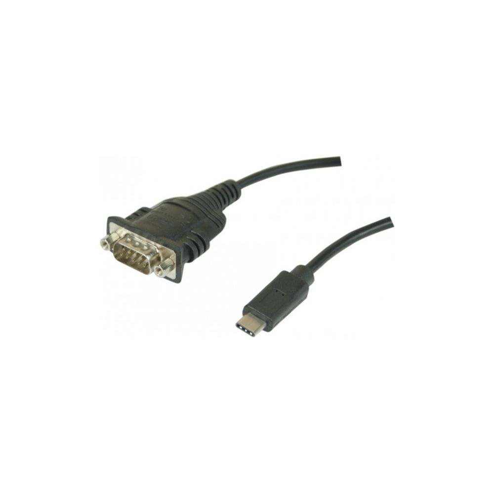 Abi Diffusion - Convertisseur USB type C vers DB9 RS-232 série port COM - Hub